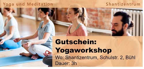 Gutschein: Yogaworkshop